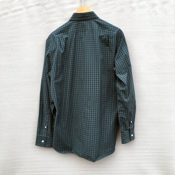 J. Crew Plaid Button Plaid Down Shirt - LG - Picture 3 of 6